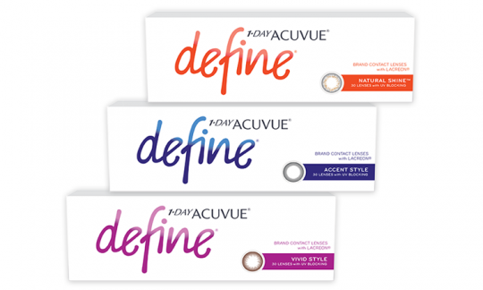 acuvue define collage 540x324 1 Day Acuvue Define 30 Pack  