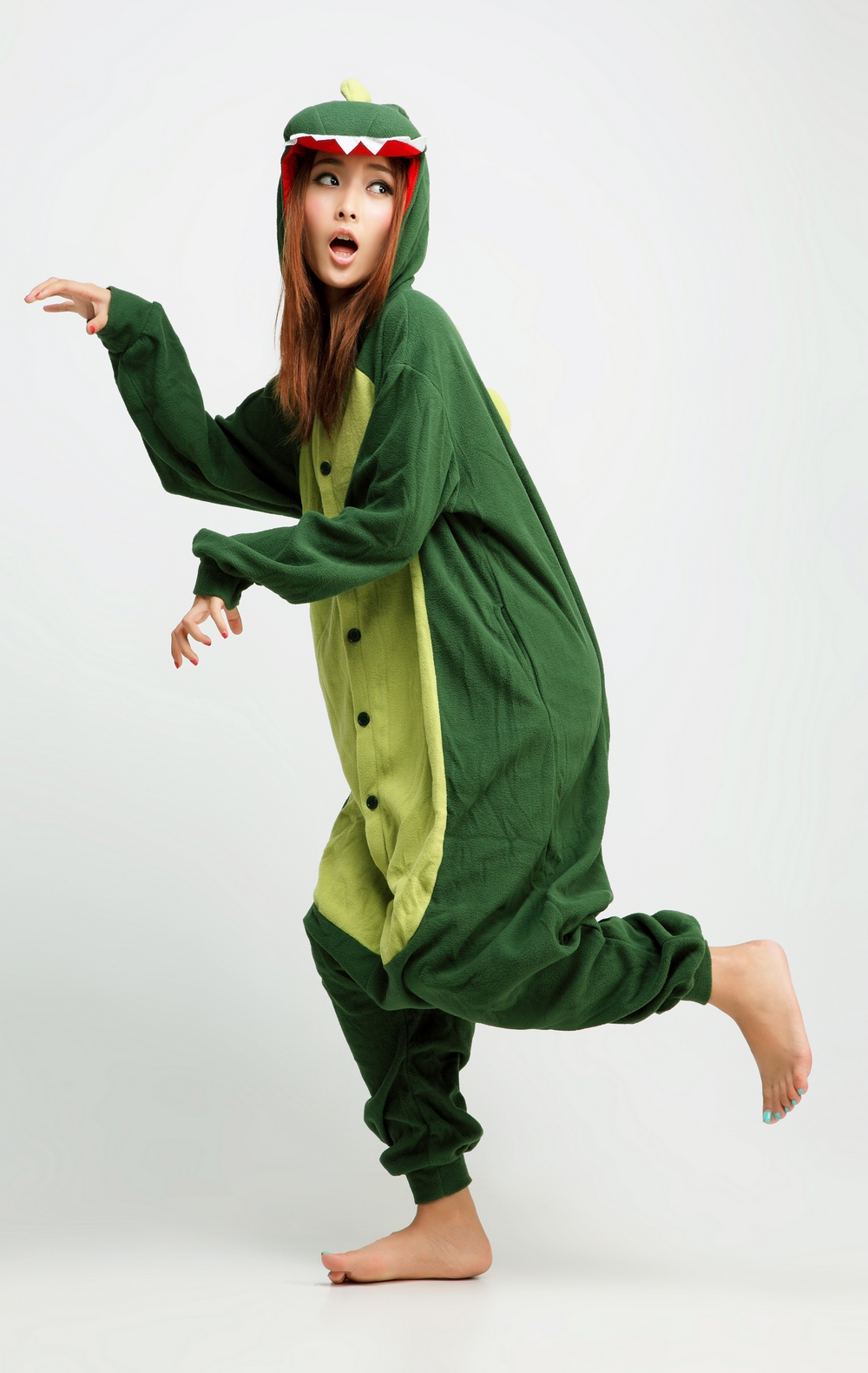 Dinosaur Adult Kigurumi Onesie - Contacts Cow - Your Trusted Contact